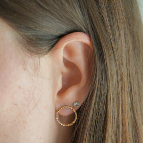 Boucles d'oreilles Amaia - Divine Opale