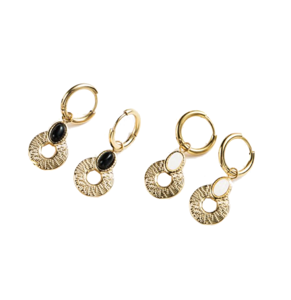 Boucles d'oreilles Kora - Divine Opale