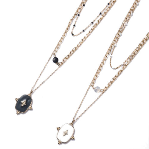 Collier Marina en acier inoxydable- Divine Opale