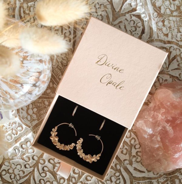 Boucles d'oreilles Livia - Divine Opale